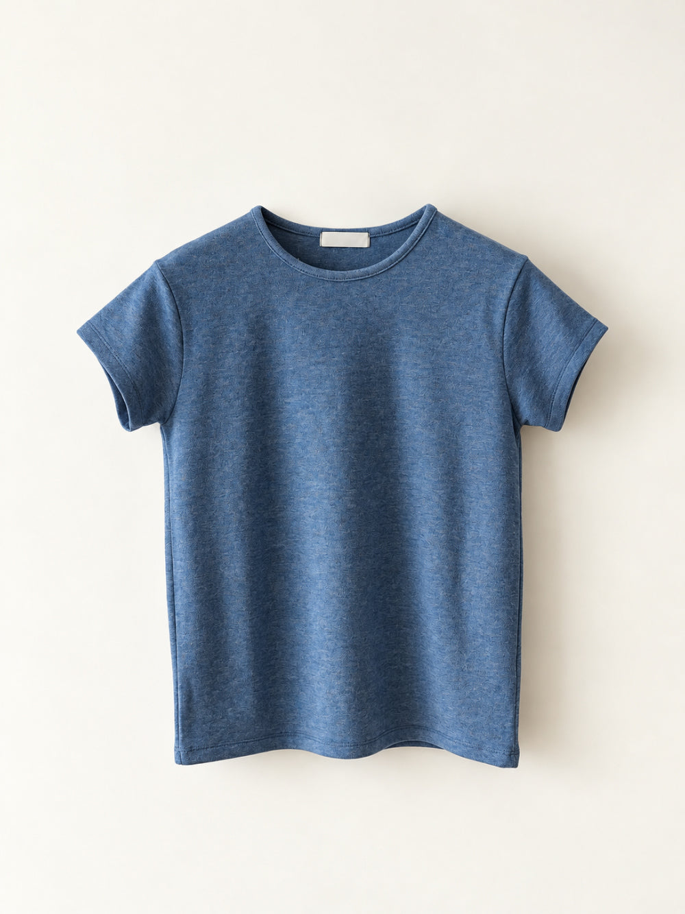 エッセンシャル 半袖 クルーネック ニットTシャツ