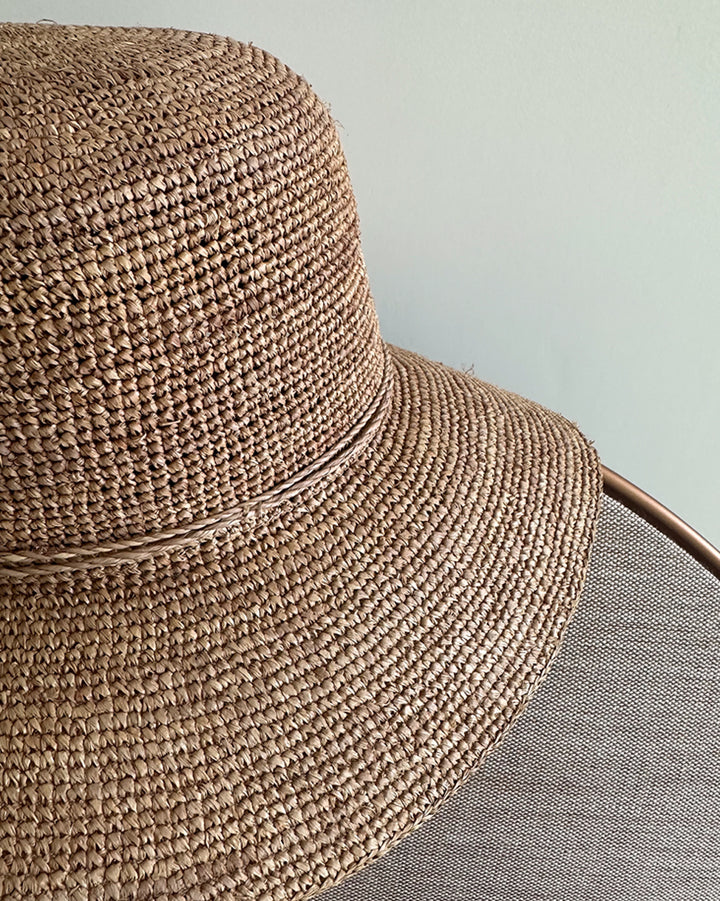 Natural Raffia Sun Hat