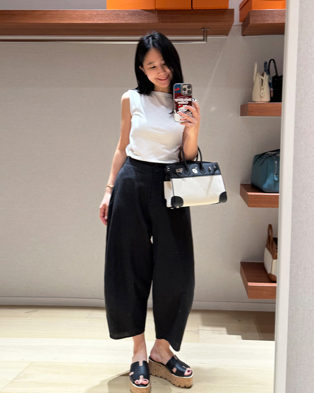 Boatneck Sleeveless Top