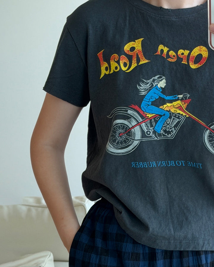 Vintage Biker Graphic Tee