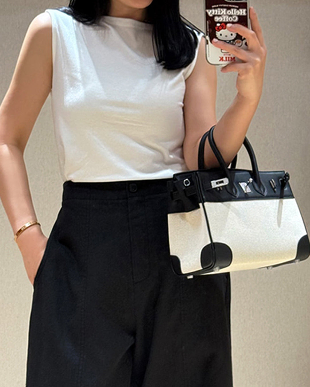 Boatneck Sleeveless Top