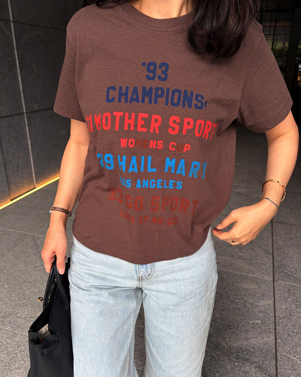 ヴィンテージグラフィック ライトウェイトコットンTシャツ
