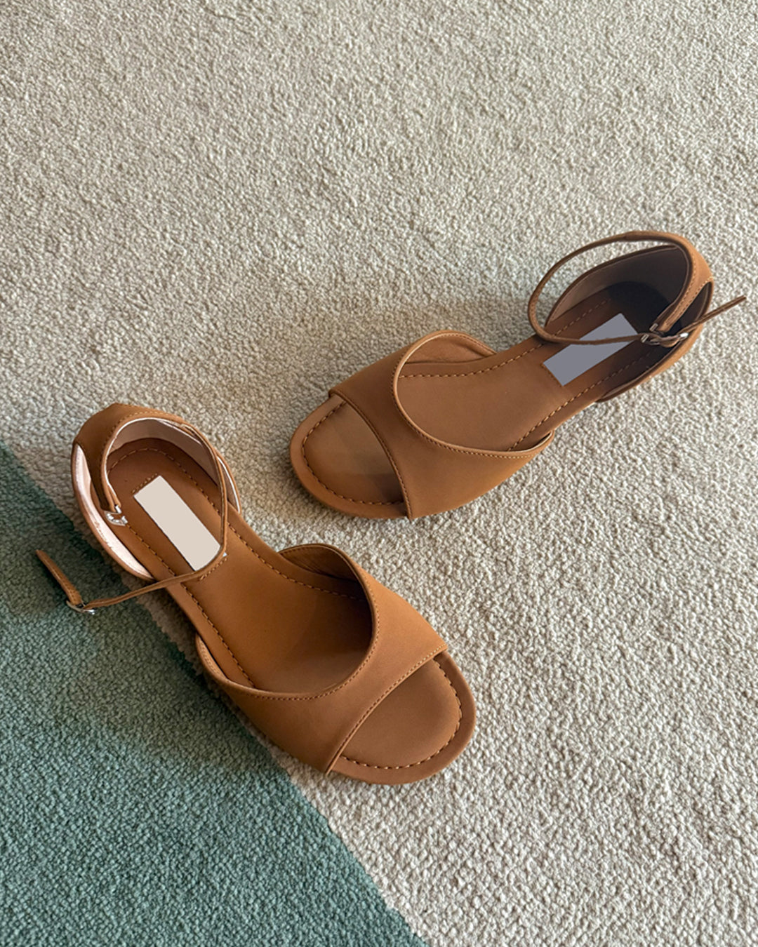 Ankle Strap Open Toe Flat Sandals