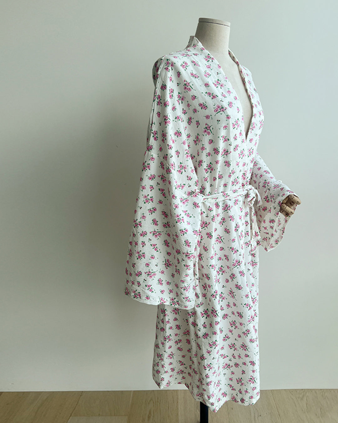 Floral Print Loungewear Robe