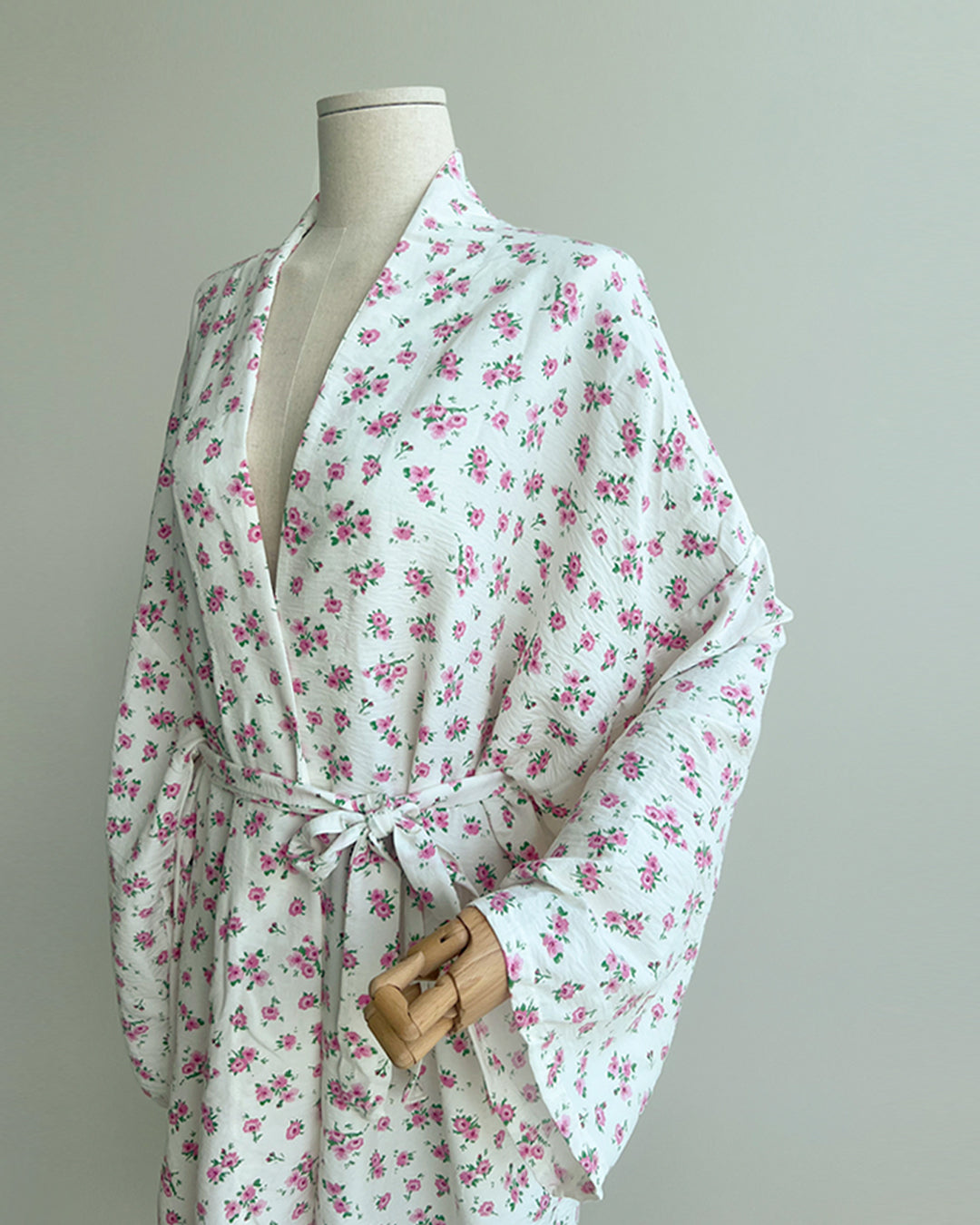 Floral Print Loungewear Robe