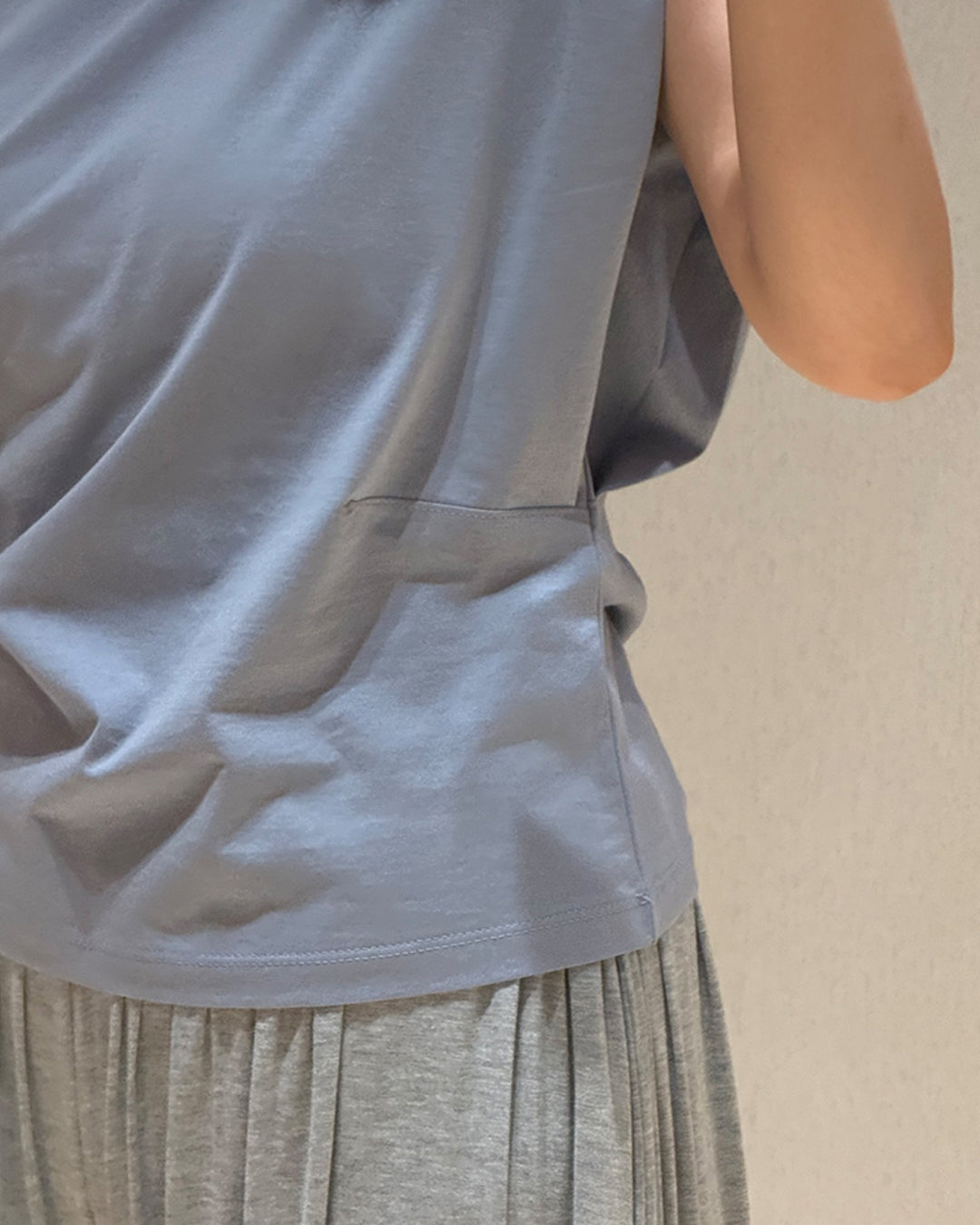 Cotton Cap Sleeveless Top