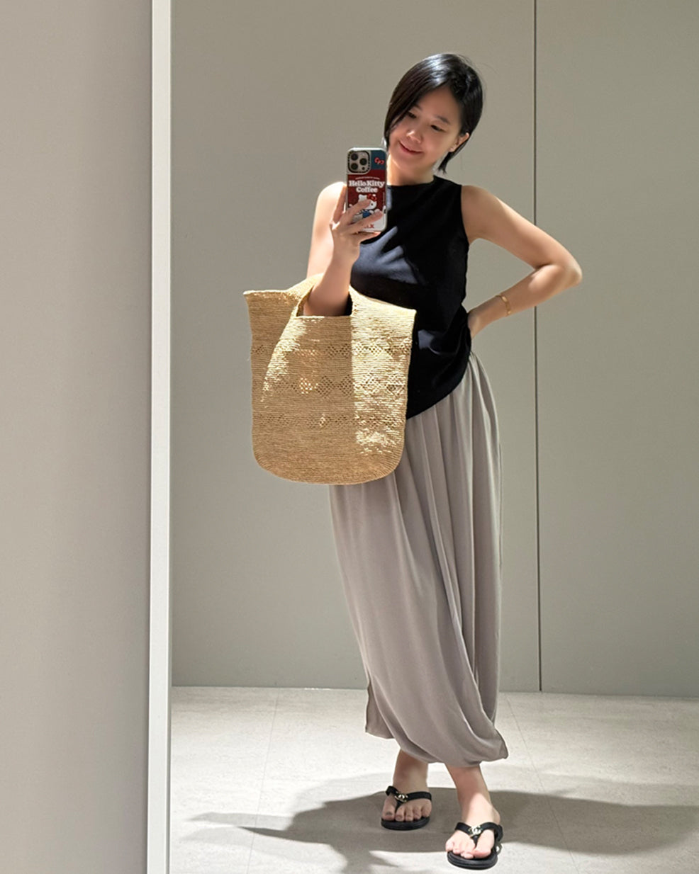 100% Natural Raffia Handwoven Tote Bag