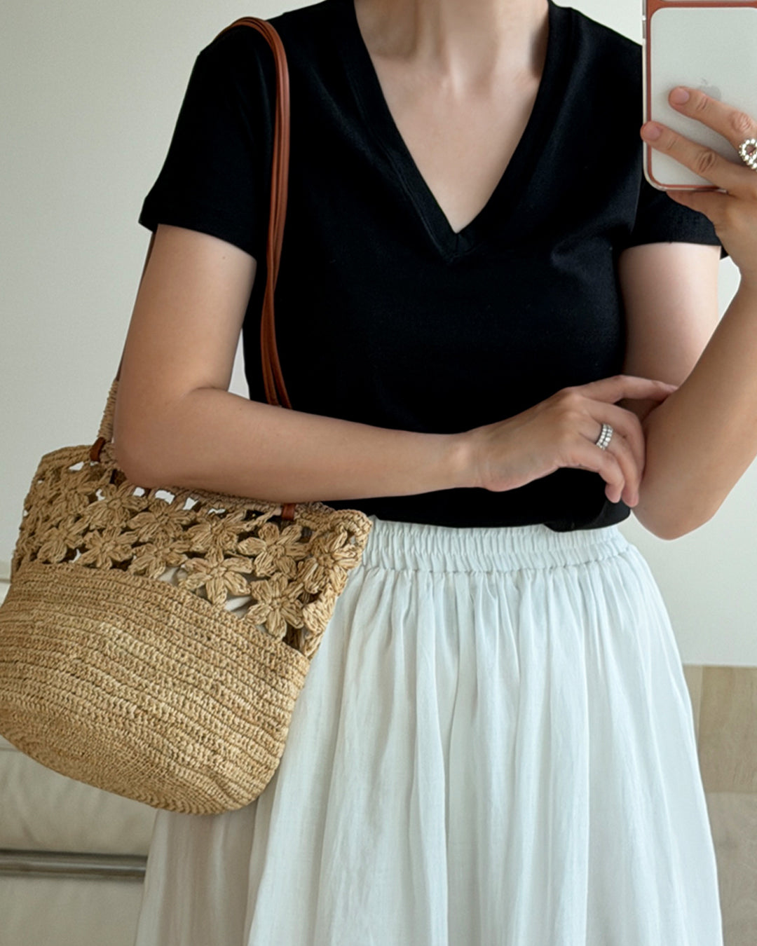 Essential V-Neck Short Sleeve Tee