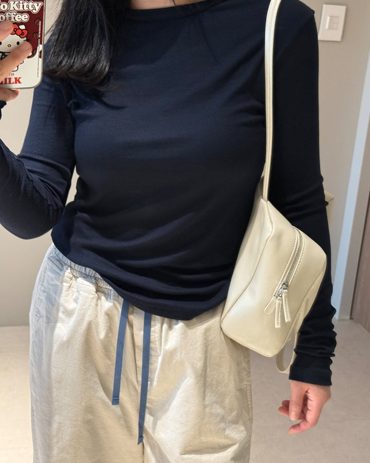 ソフトスリム 長袖Tシャツ