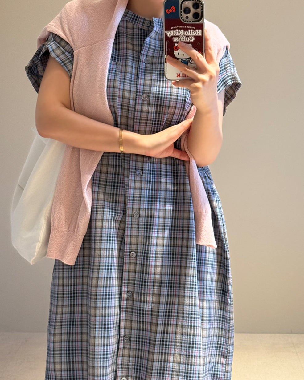 Sheer Lightweight V-Neck Cardigan