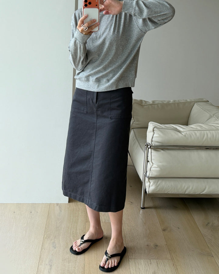 Soft Gauze-Touch Long Sleeve Top
