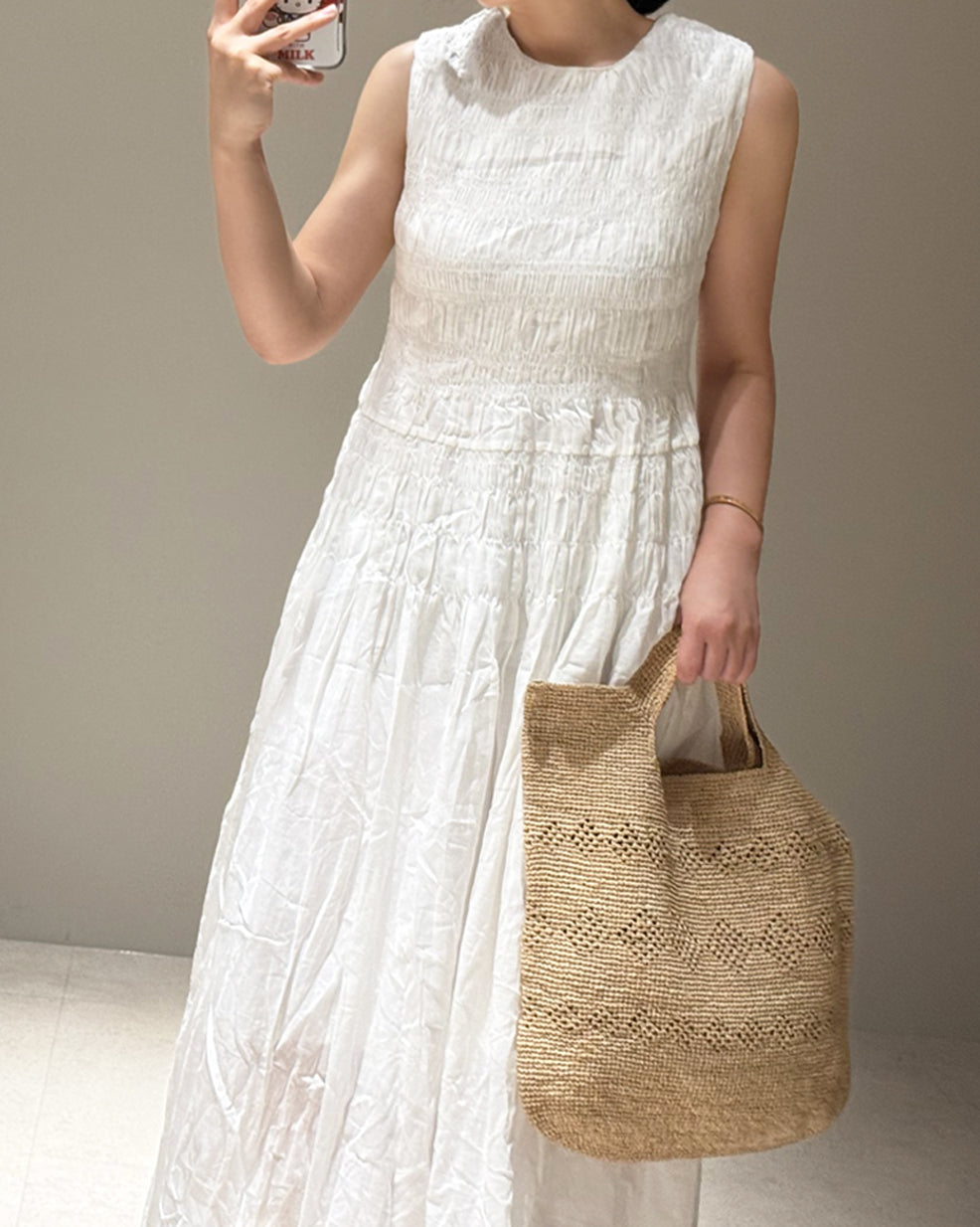 100% Natural Raffia Handwoven Tote Bag