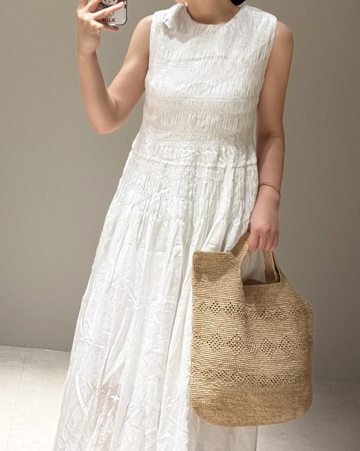 100% Natural Raffia Handwoven Tote Bag