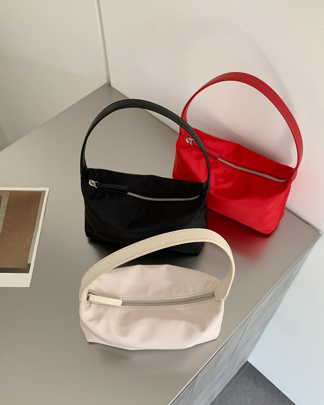 Casual Baguette Shoulder Bag