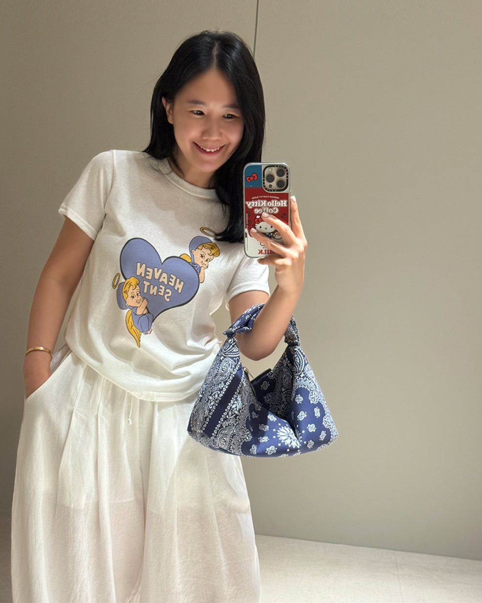 Heaven Sent Angel Graphic Tee