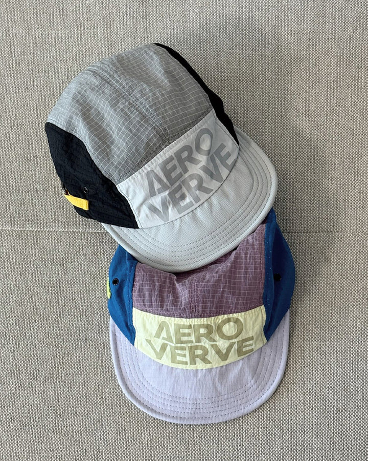 Color-Block Nylon Ripstop Camp Cap