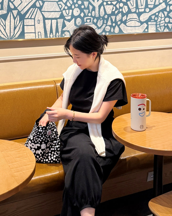 Classic Drape Shoulder Summer Tee