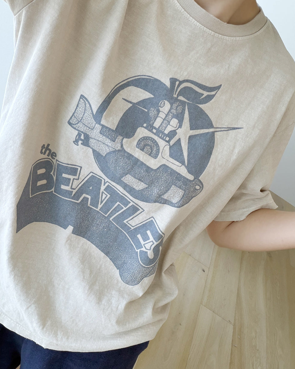 Beatles Graphic Washed Short Sleeve Tee