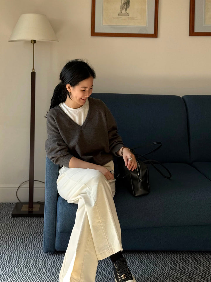 毎日着たい超ストレッチクルーネックTシャツ