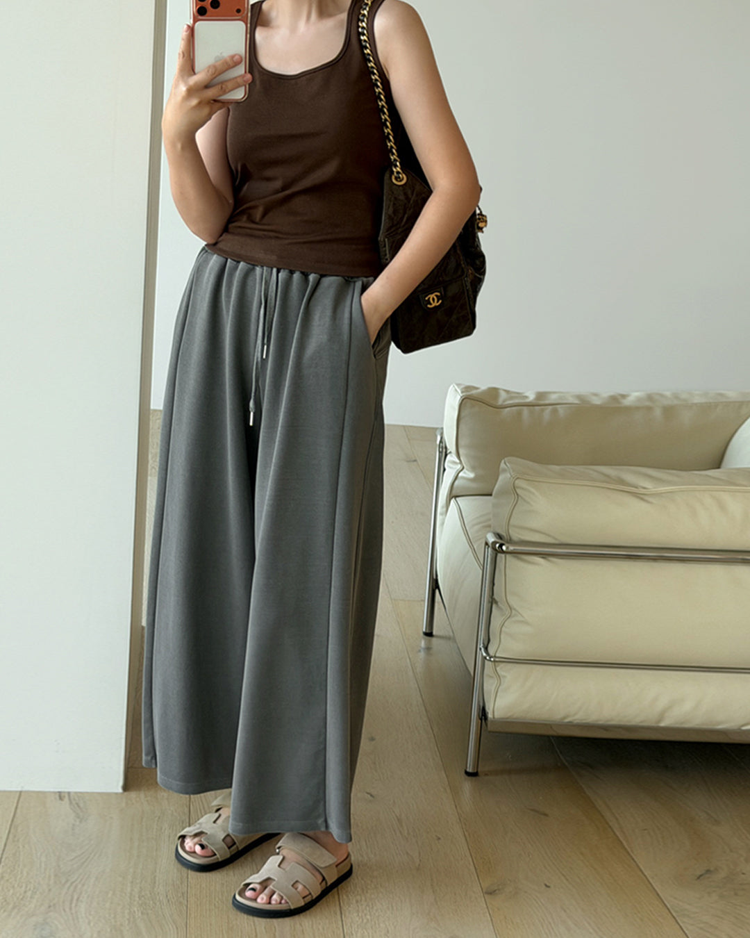 Classic Scoop Neck Cotton Tank Top