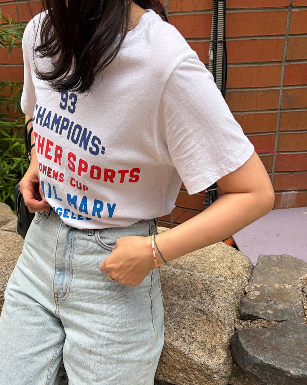 ヴィンテージグラフィック ライトウェイトコットンTシャツ