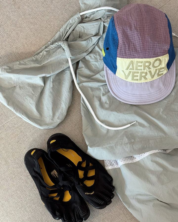 Color-Block Nylon Ripstop Camp Cap