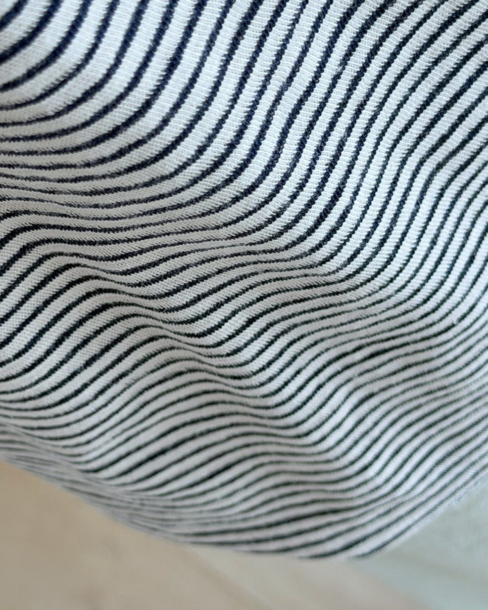Casual Loose-Fit Striped Tee