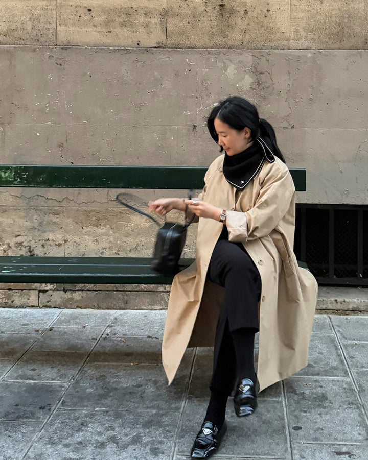 Minimal Lambskin Square Bag