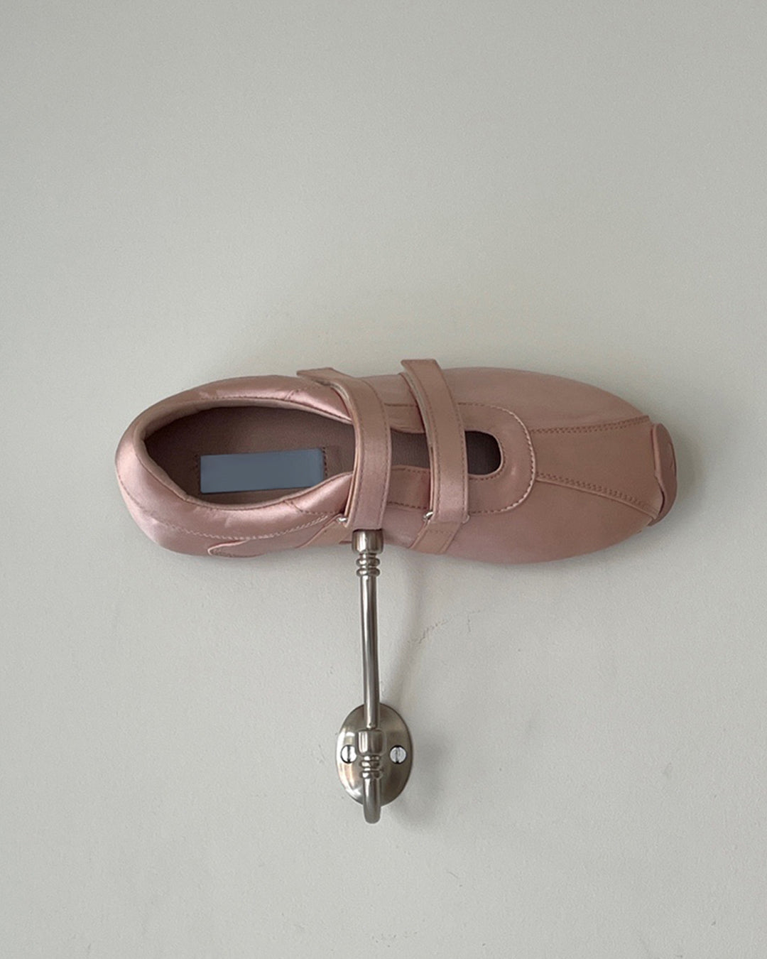 Satin Mary Jane Velcro Sneakers