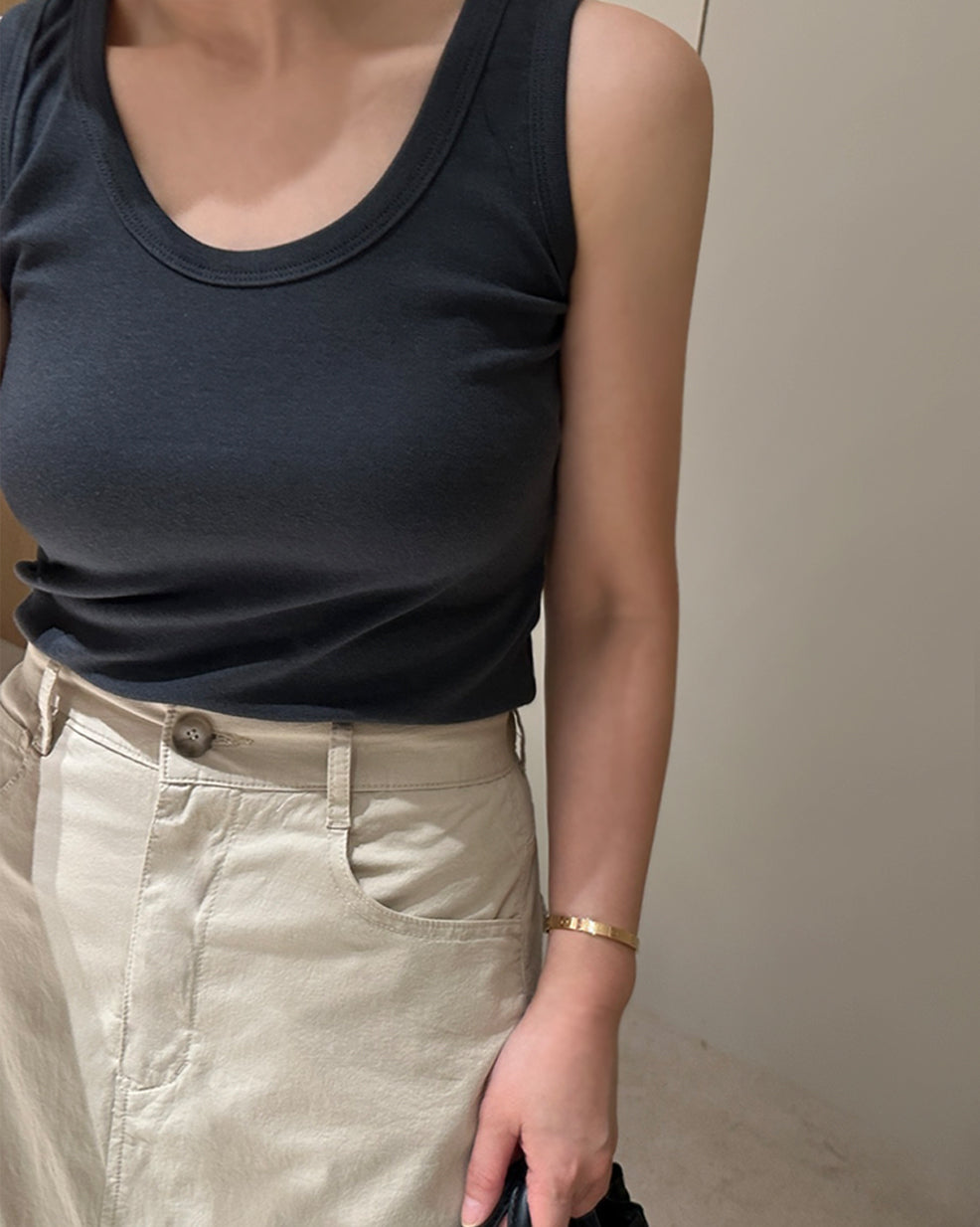 Essential U-Neck Tank Top