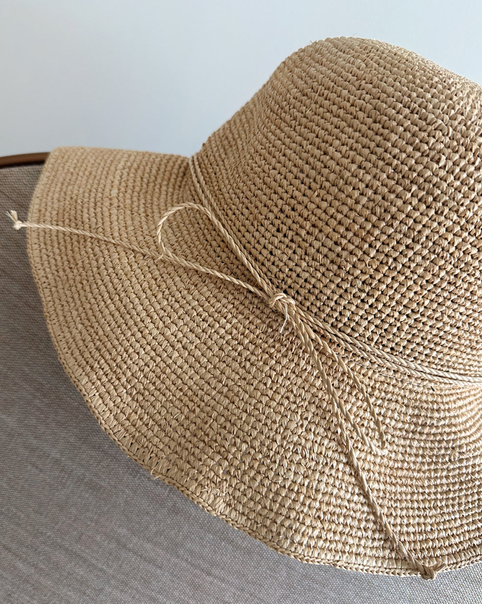Natural Raffia Sun Hat