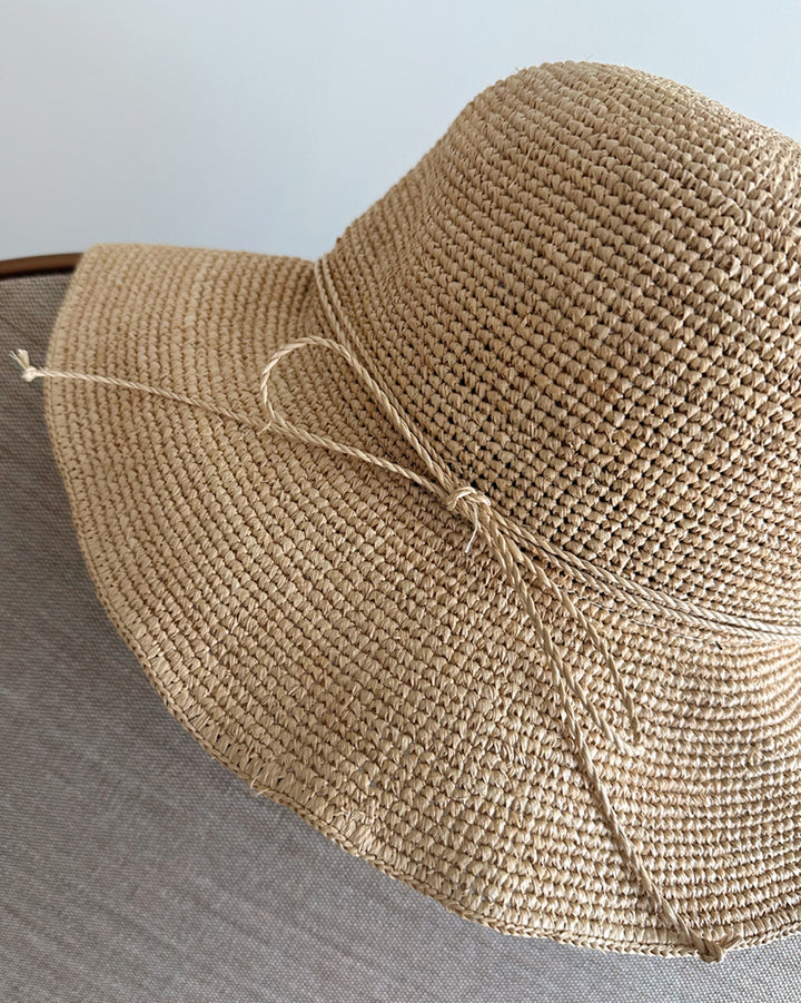 Natural Raffia Sun Hat
