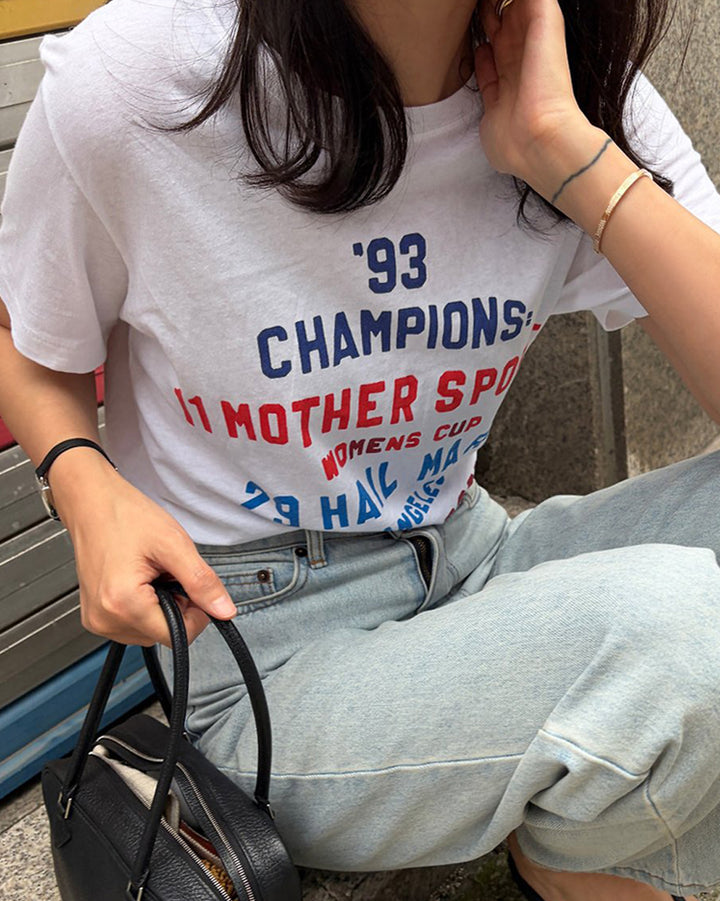 ヴィンテージグラフィック ライトウェイトコットンTシャツ