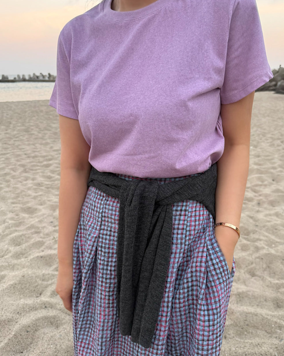 Soft Slub Cotton Crewneck T-Shirt