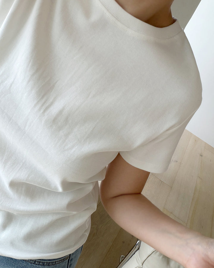 エッセンシャル クルーネック 半袖Tシャツ
