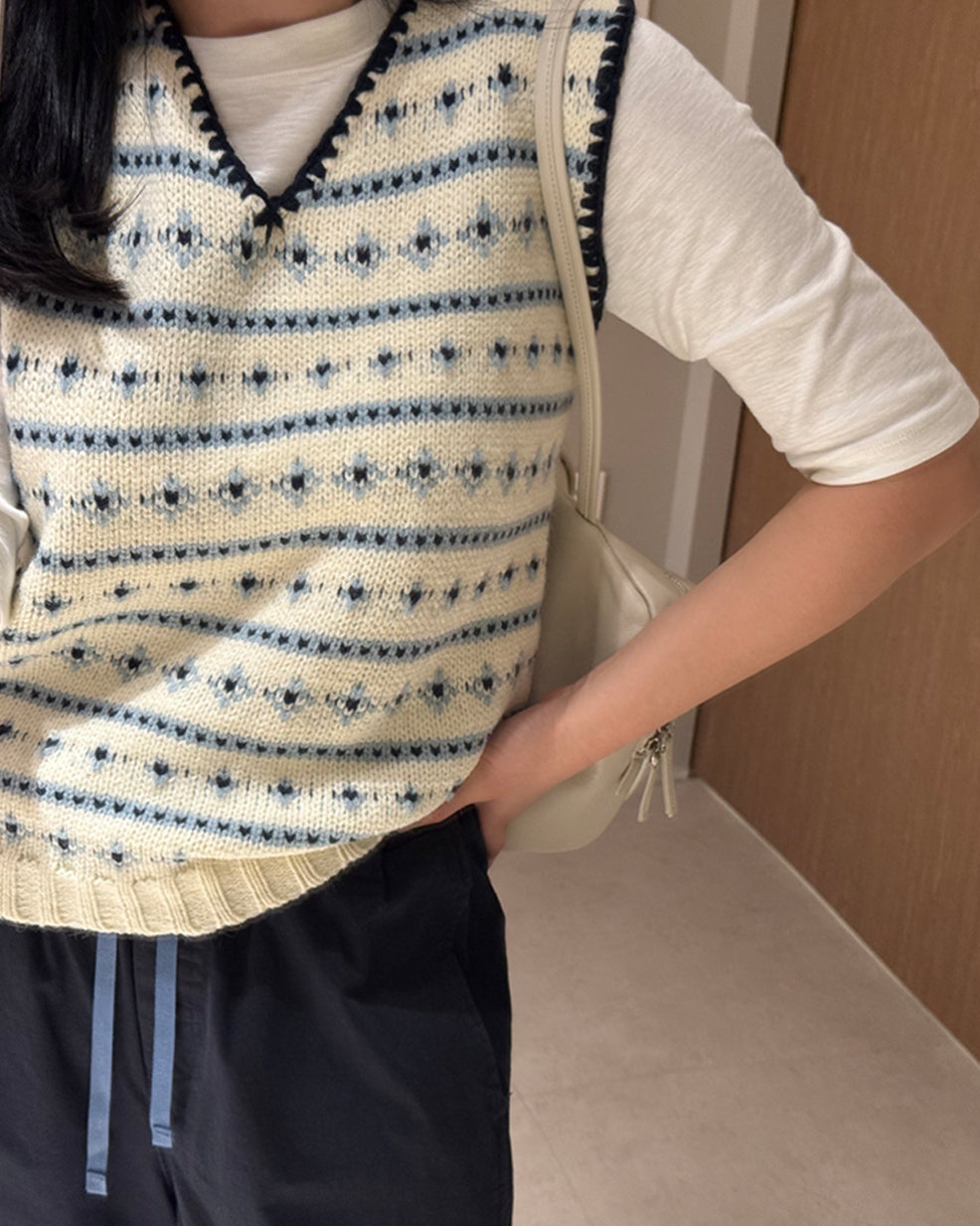 Soft Heathered Elbow-Sleeve Transition Tee