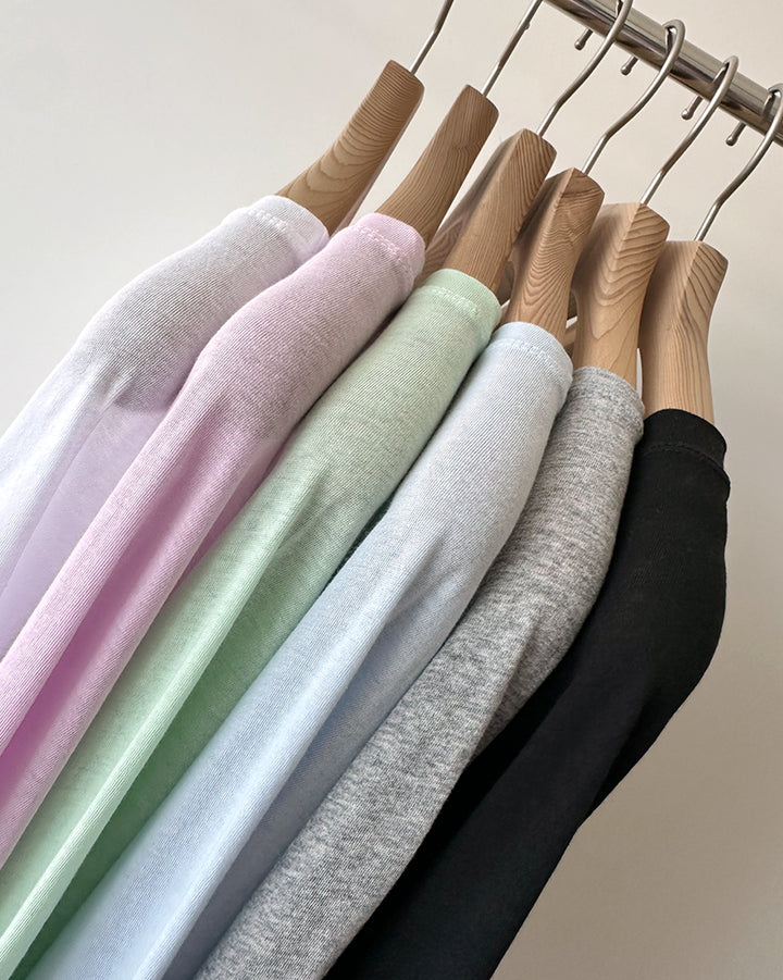 Lightweight Raglan Crewneck Sweatshirt