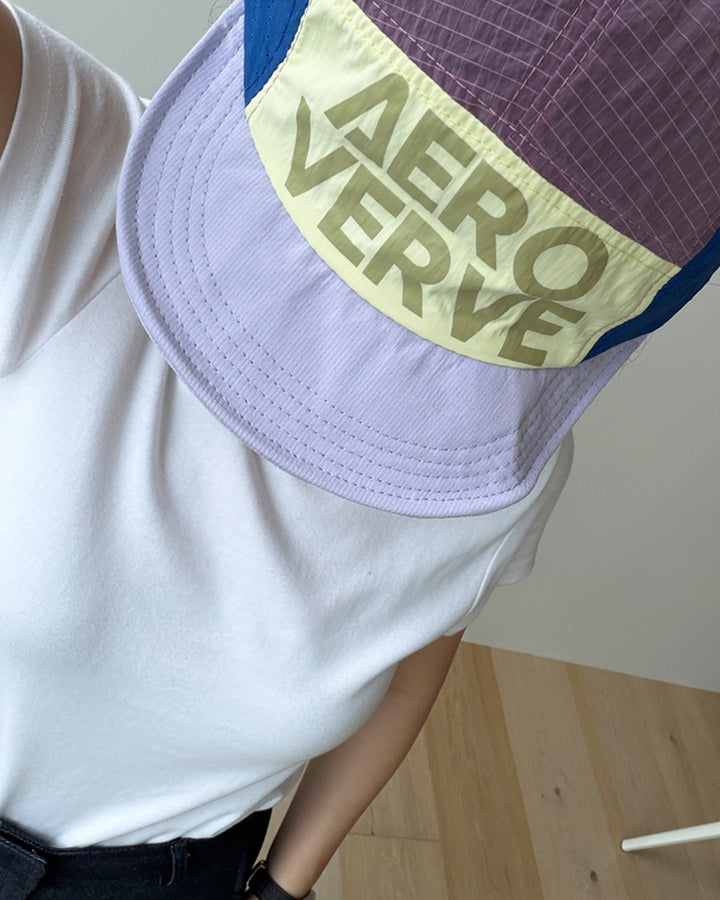 Color-Block Nylon Ripstop Camp Cap