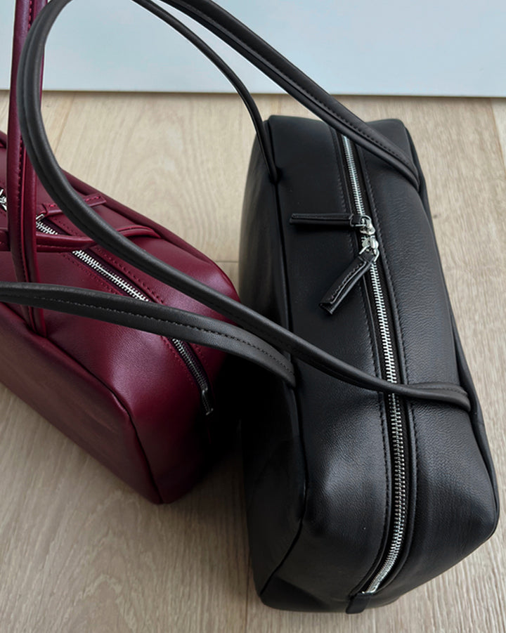 Minimal Lambskin Square Bag