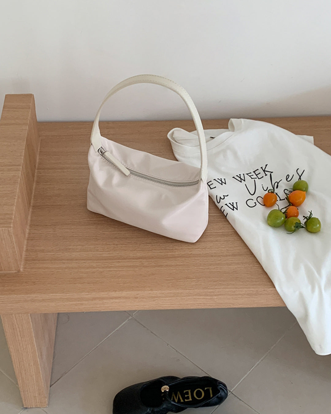 Casual Baguette Shoulder Bag