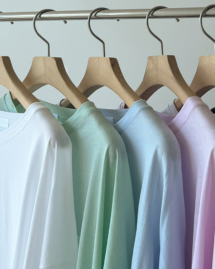 Oversized Drop Shoulder Long Sleeve Tee