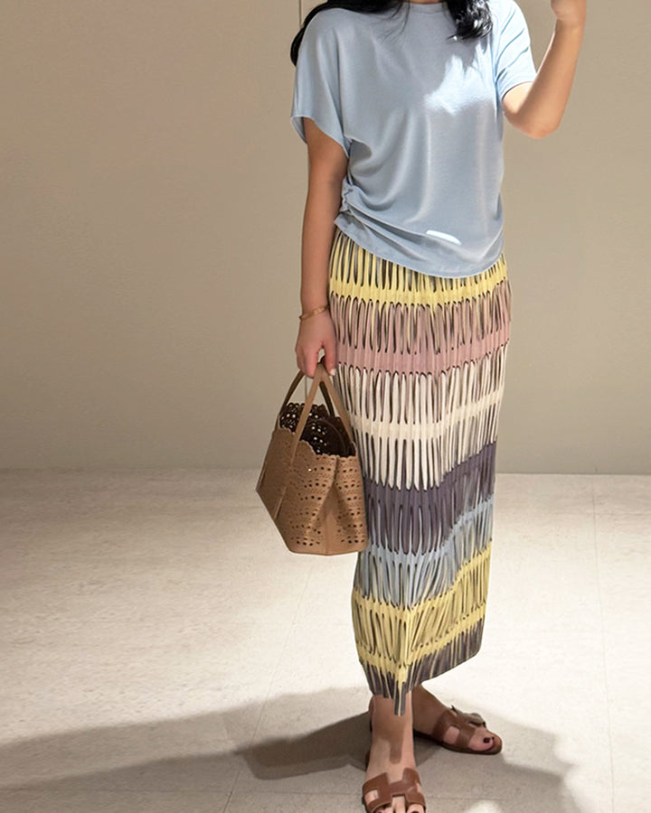 Side-Ruched Short-Sleeve Tee