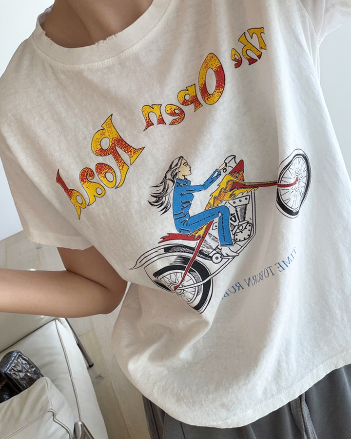 Vintage Biker Graphic Tee