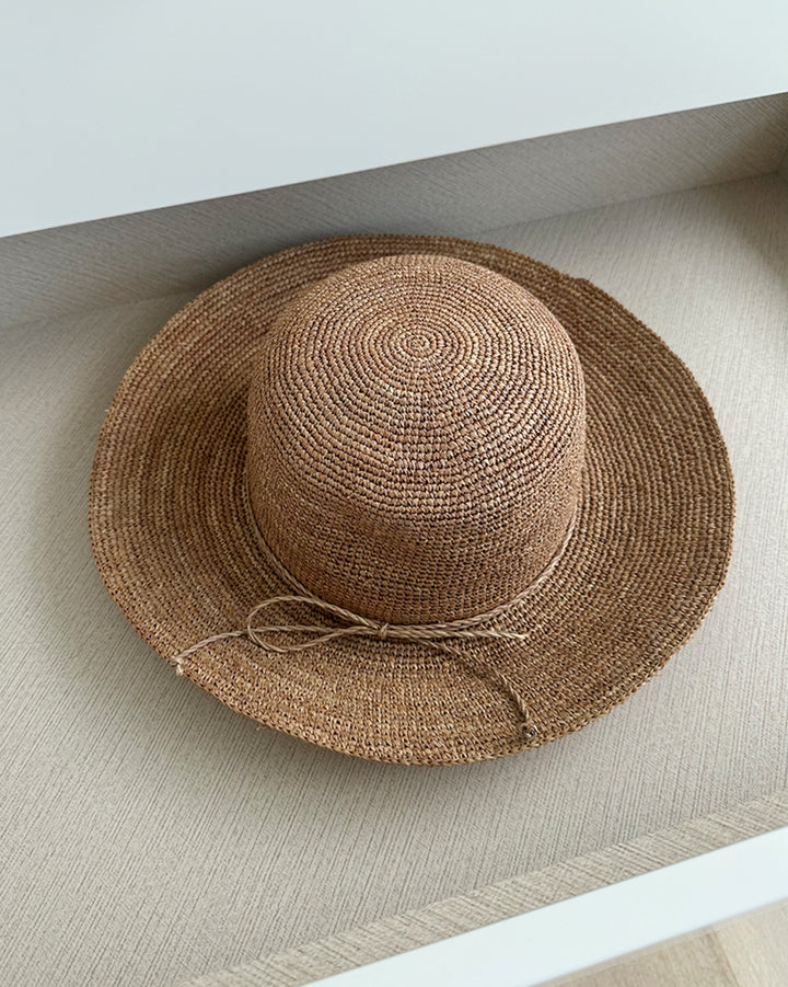 Natural Raffia Sun Hat