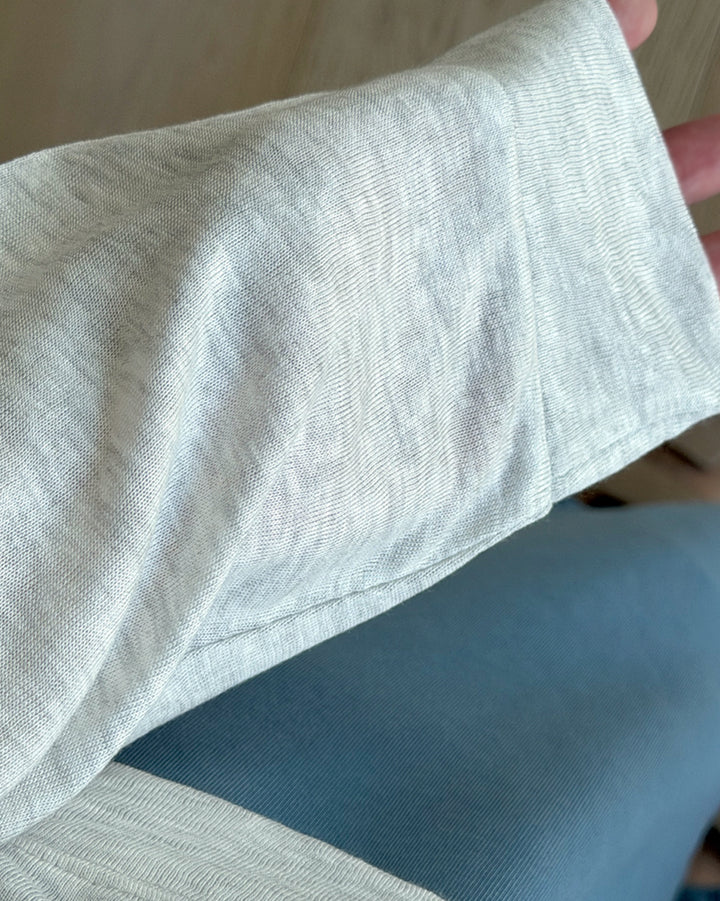 Lightweight Heathered Crewneck Sweatshirt