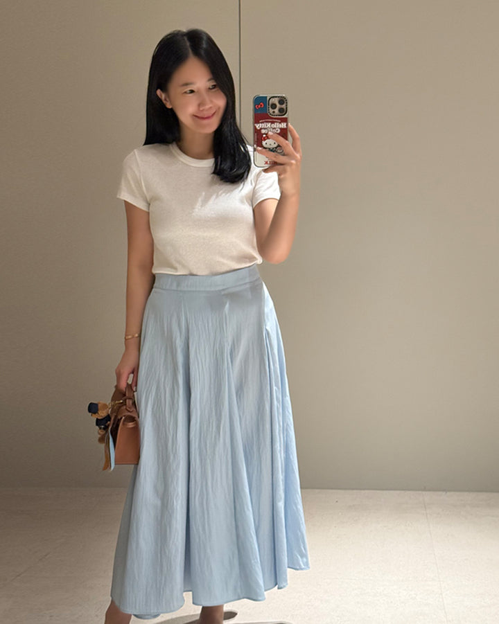 Cotton Stretch Fitted Short Sleeve Tee