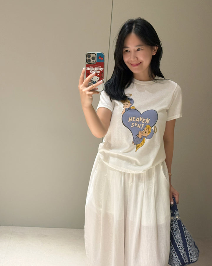 Heaven Sent Angel Graphic Tee