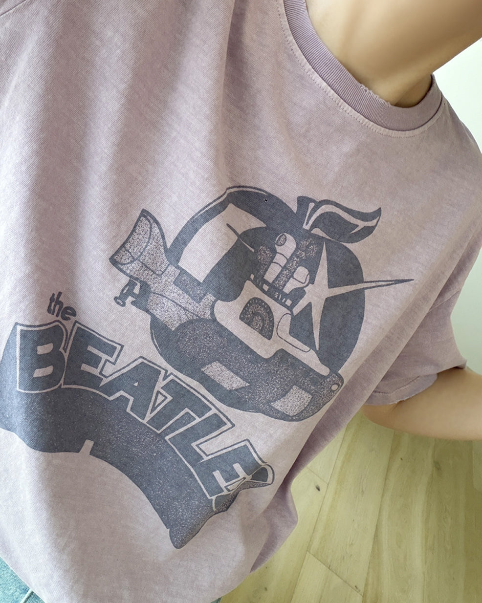 Beatles Graphic Washed Short Sleeve Tee