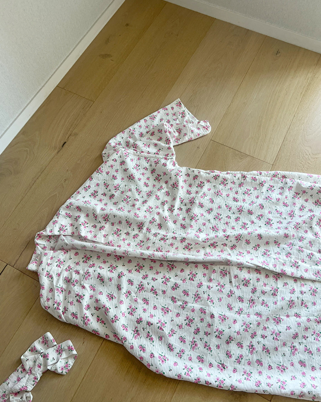 Floral Print Loungewear Robe