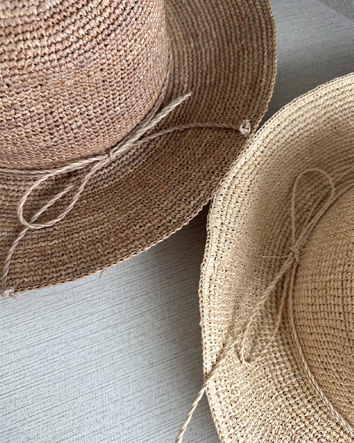 Natural Raffia Sun Hat